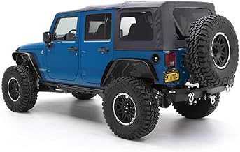 OEM Replacement Soft Top with Tinted Windows – Black Diamond (10-18 JKU) - SB9085235