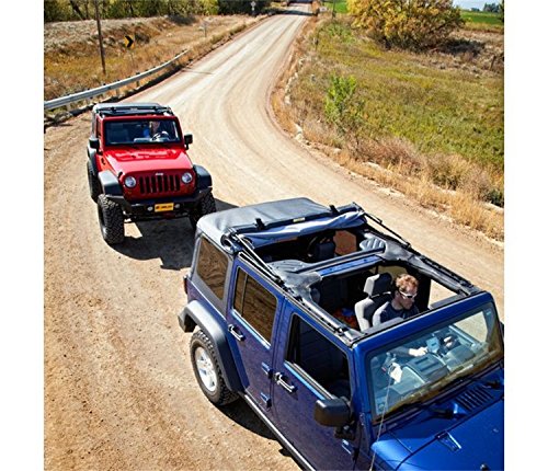 Bestop 54723-35 Supertop NX Black Diamond for 2007-2018 Jeep Wrangler JK Unlimited 4-Door