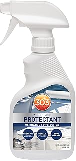 303 Products Marine Aerospace Protectant – UV Protection – Repels Dust, Dirt, & Staining – Smooth Matte Finish – Restores Like-New Appearance – 10 Fl. Oz. (30305)