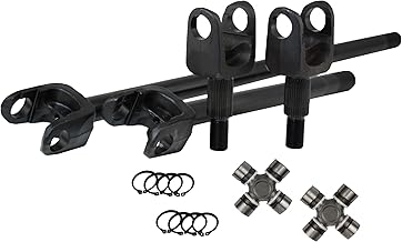 Revolution Gear Fits 2007-18 JK Dana 44 4340 Chromoly Front Axle Kit, 30 Spline