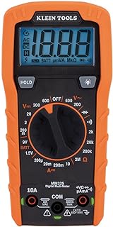MM325 Multimeter, Digital Manual-Ranging 600V AC/DC Voltage Tester, Tests Batteries, Current, Resistance, Diodes, and Continuity